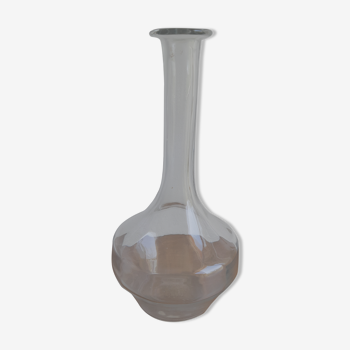 Vase vintage transparent