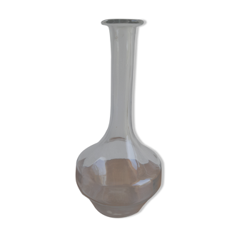Vase vintage transparent