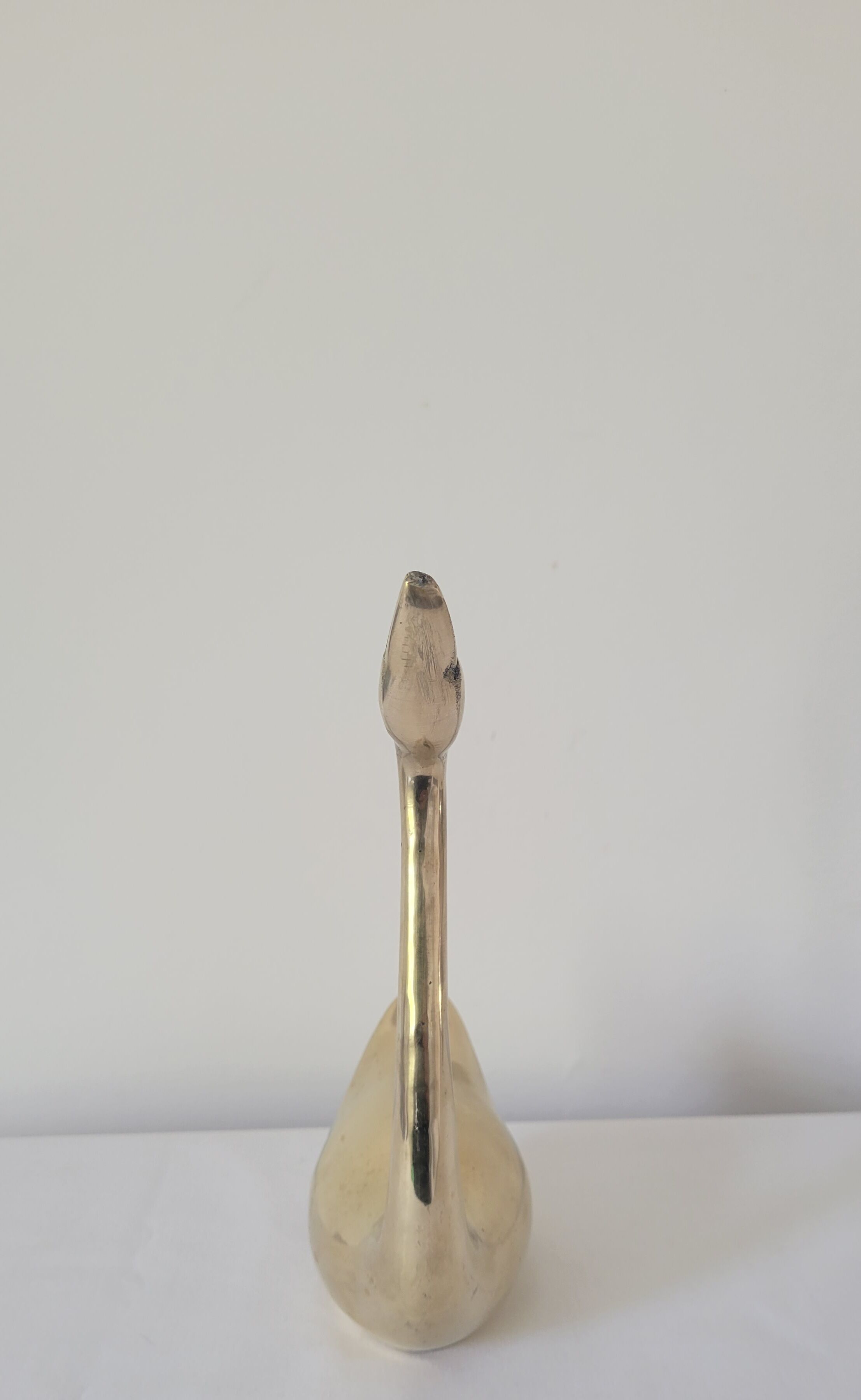Brass swan