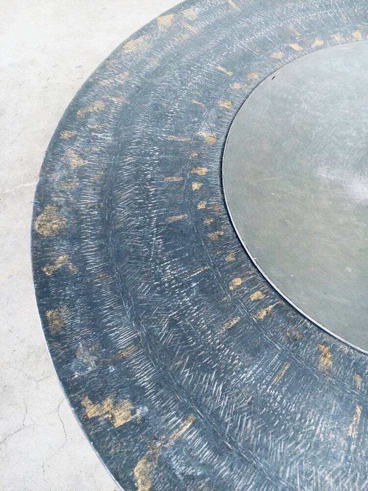 Handmade Folk Art Bar Coffee Table, India, 1970s