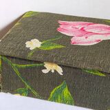 Box padded with old fabric