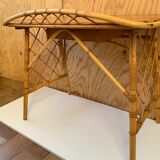 Rattan desk