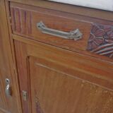 Old furniture bahut buffet mahogany art deco