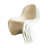 Set of 4 Panton Chair by Verner Panton