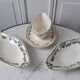 Lot of 2 ravines and gravy boat Badonvilliers model Champagne