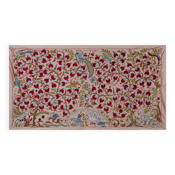Tapis turc vintage noué à la main