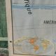 Map of the American continent Vidal-Lablache (1950s)