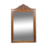 Art Nouveau period oak mirror circa 1900