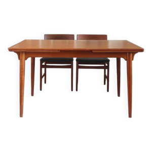 Table à manger scandinave - extensible