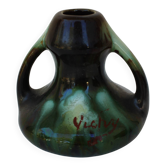 vase with two handles 1970 marked Vichy