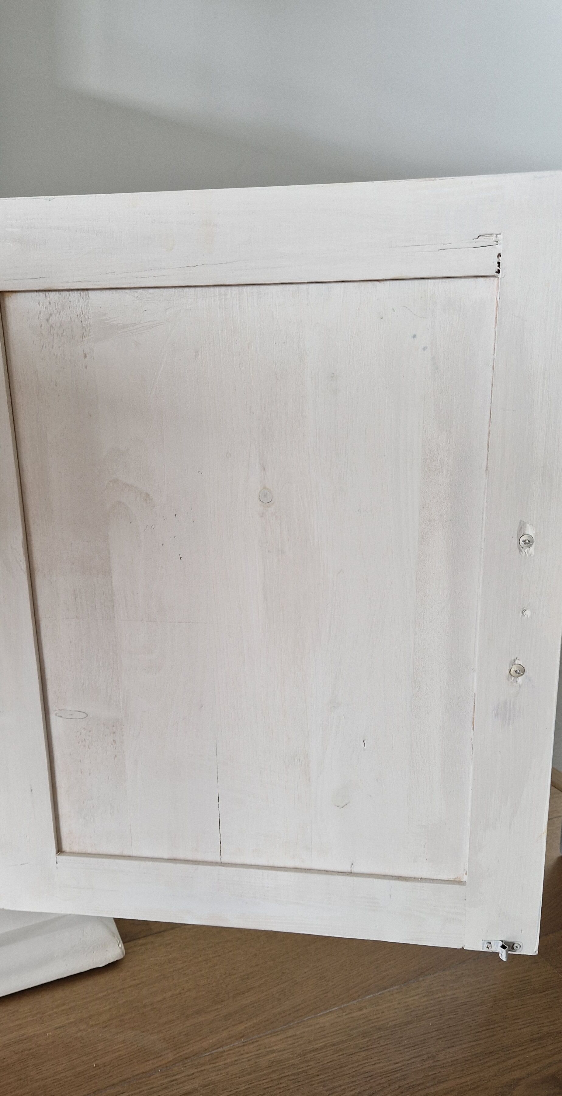 Bahut jam maker solid pine white