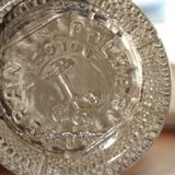 Water jug in moulded glass