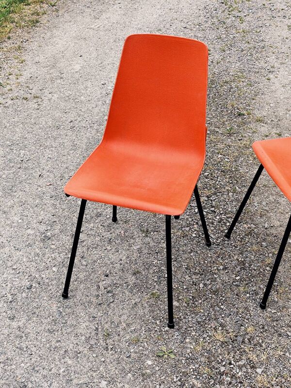Paire de chaises coque Fantasia grosfillex