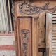 19th century wooden fireplace