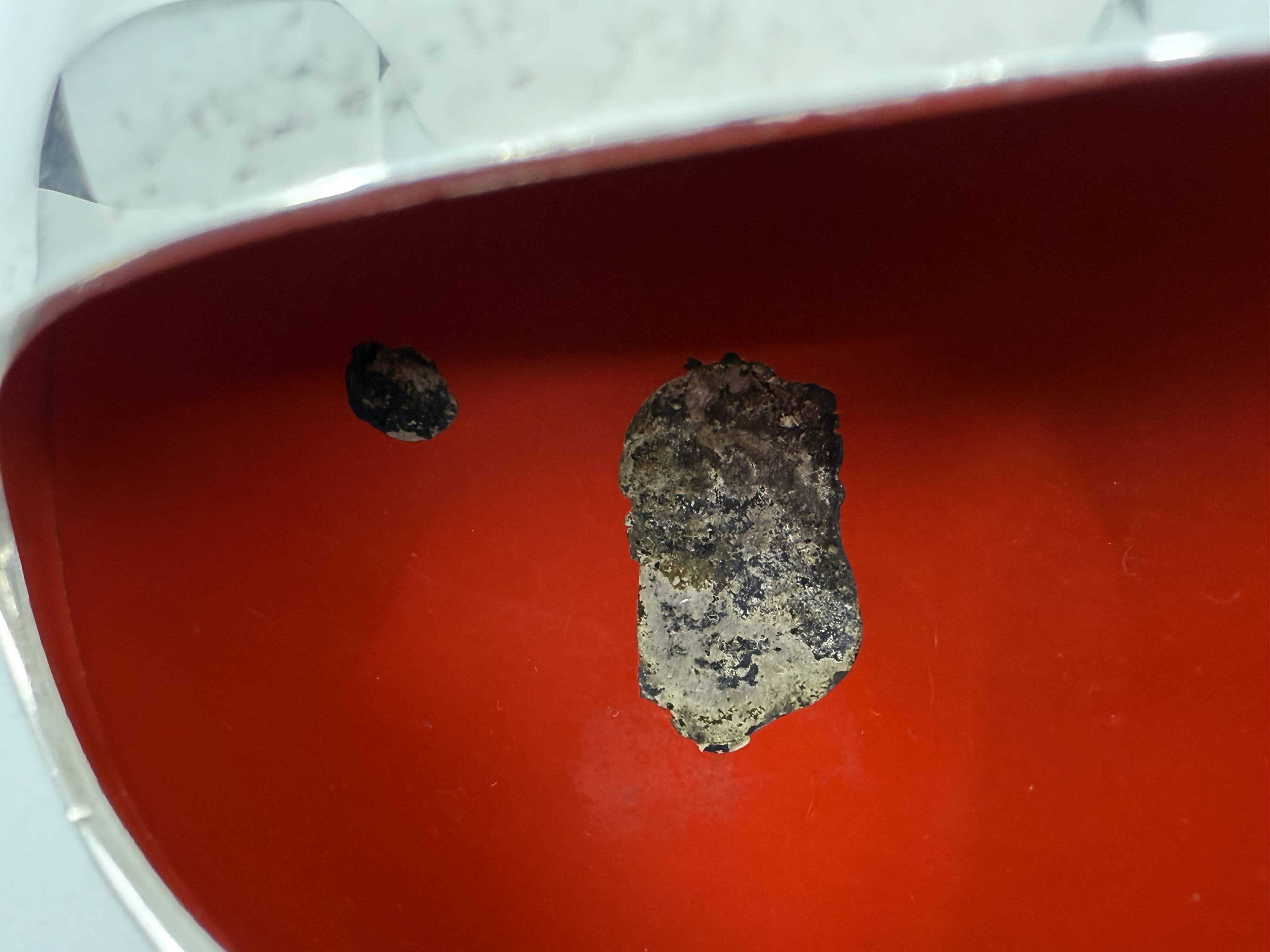 Cendrier moderniste "the smile" • Hans Bundle pour Carl Cohr • Danemark 50s