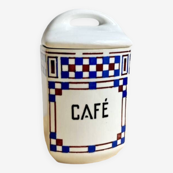 Pot à épice / Café 30's Art Deco