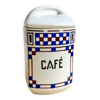 Pot à épice / Café 30's Art Deco