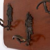 Sculptural coat hangers rack, 1960's