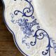 Round ironstone dish Sarreguemines model Corbeille