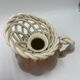 Duo of art deco vase earthenware Thulin