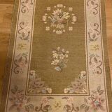Chinese silk carpet, 124 cm x 62 cm