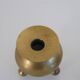 Pair of Scandinavian brass candlesticks 1960