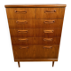 Mid Century Retro Vintage Teak Tallboy Chest of Drawers GPlan 1960