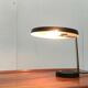 Minimalist German table lamp from the mid-century by Heinz Pfänder for Hillebrand Leuchten, 1960s.