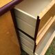 Vintage sycamore enfilade by Mario Sabot 1970