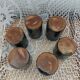 6 vintage handmade cups/mugs