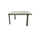 Vintage marble coffee table with chrome