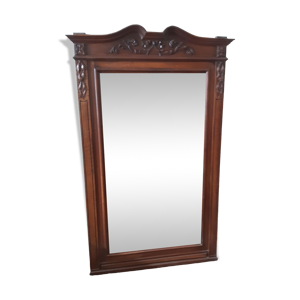 Miroir en noyer
