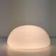 Ceiling lamp wall lamp half sphere globe in white opaline glass