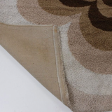 Tapis mid-century scandinave beige style ege rya 1970s