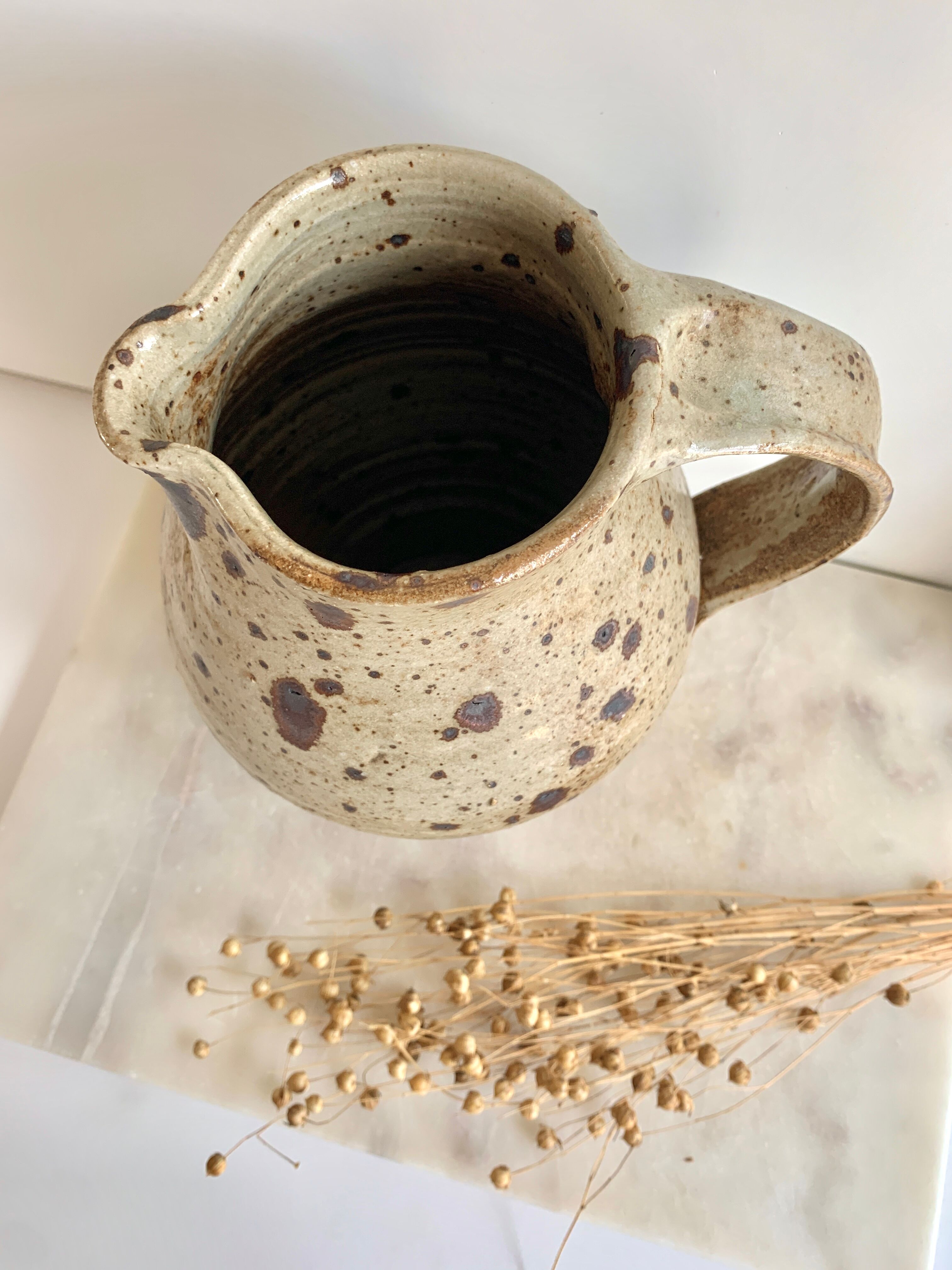 Pyrity sandstone pitcher