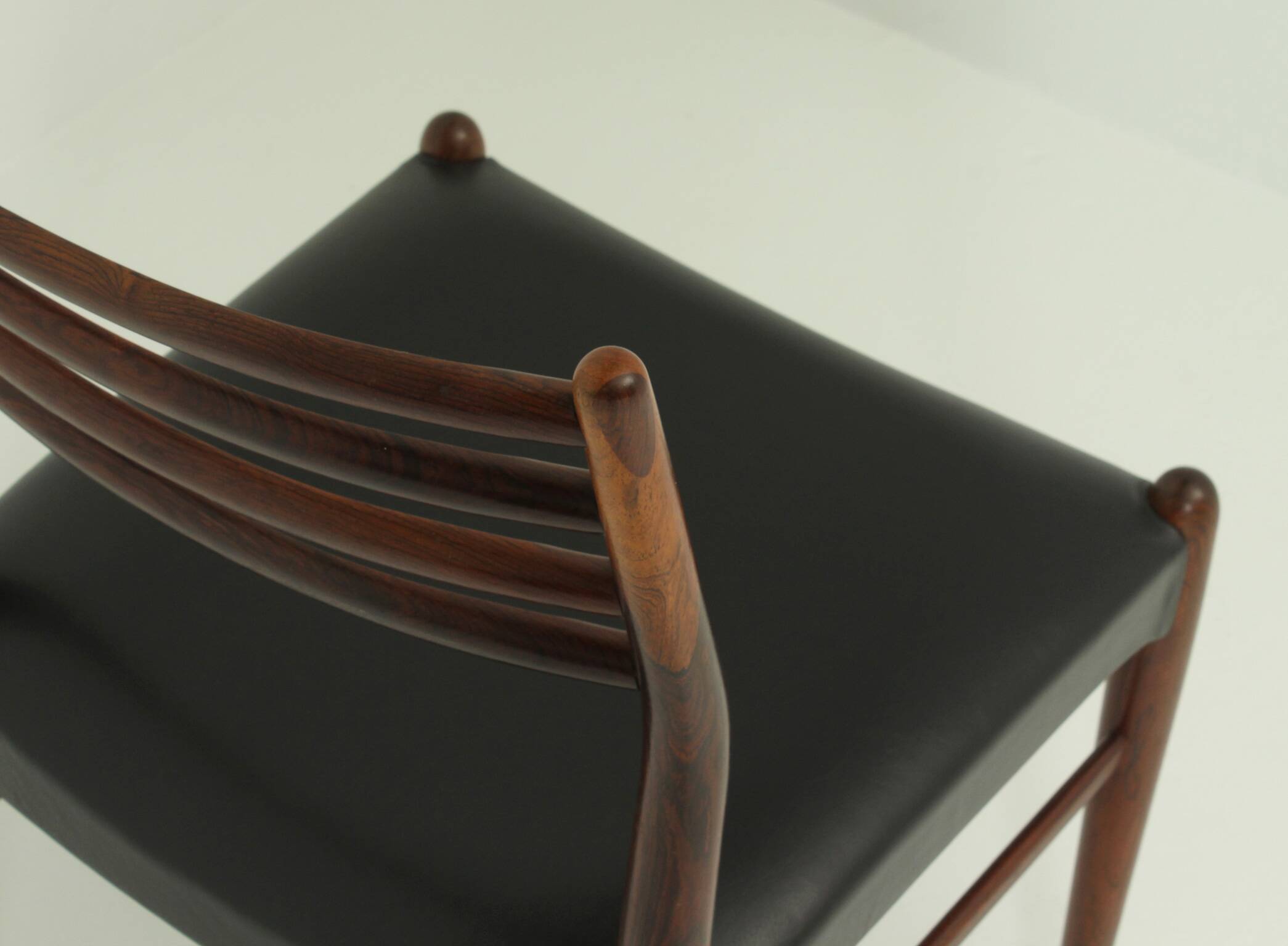 Dining chair in rosewood by Johannes Andersen, Denmark