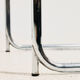 Tabouret de bar tubulaire style Bauhaus