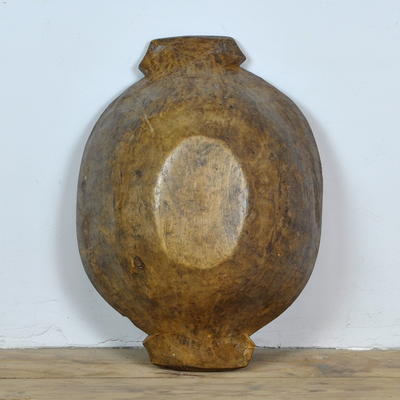 Handmade Wooden Dough Bowl, Early 1900s