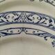 5 plates Creil and Montereau model Colbert – Ironstone 1890-1895