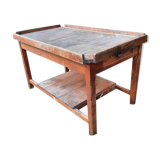 Trade table in chene