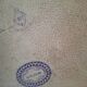 Antique iron earthenware dish