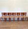 Set of 6 authentic Stella bistro chairs - Beech & Skai model