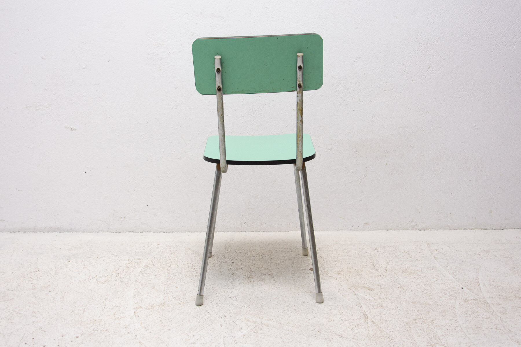 Paire de chaises café en formica de couleur tchécoslovaque, années 1960