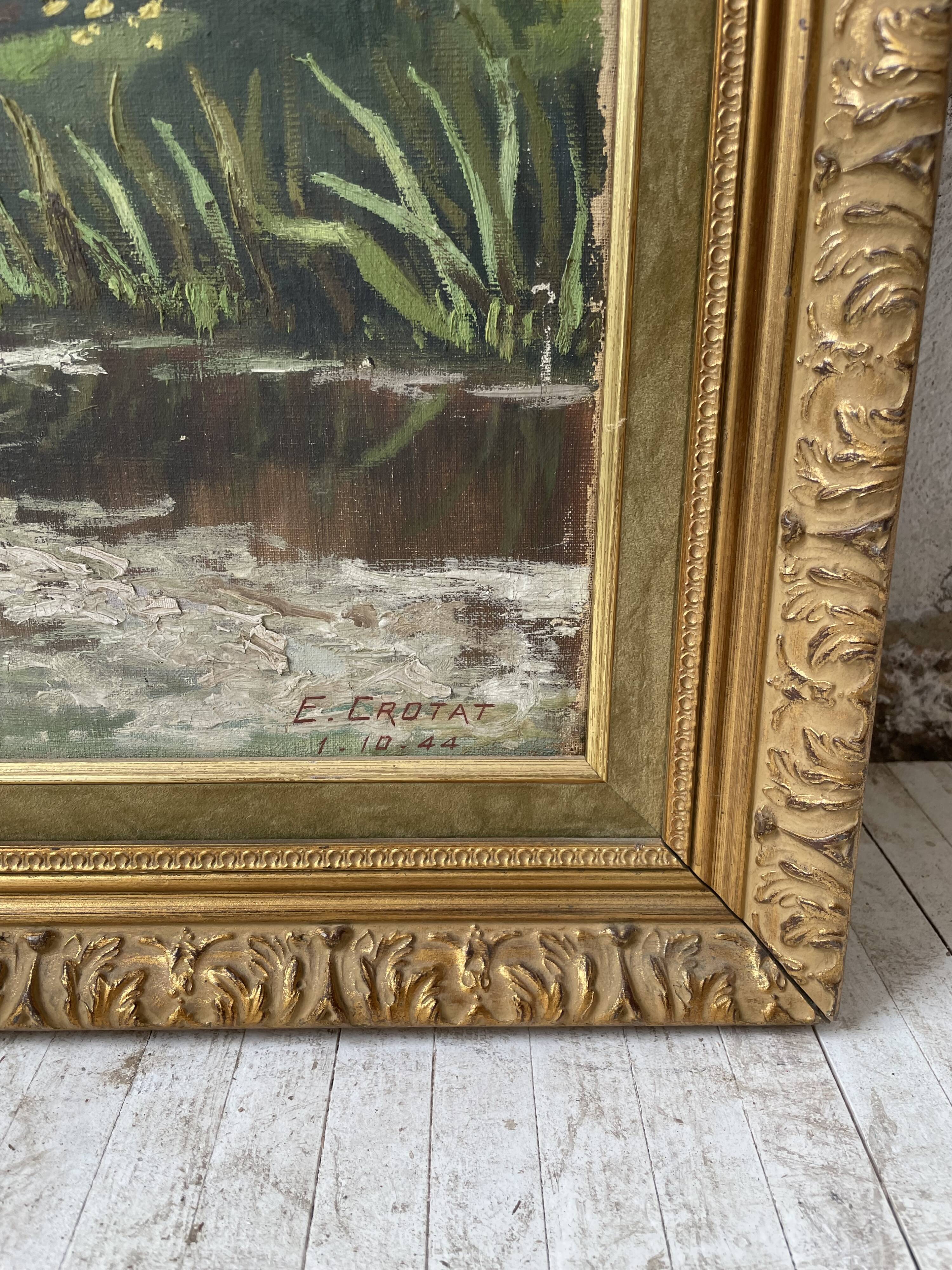 Oil painting canvas 1944 XL