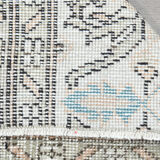 Vintage Oushak runner rug, staircase decoration 64x273.