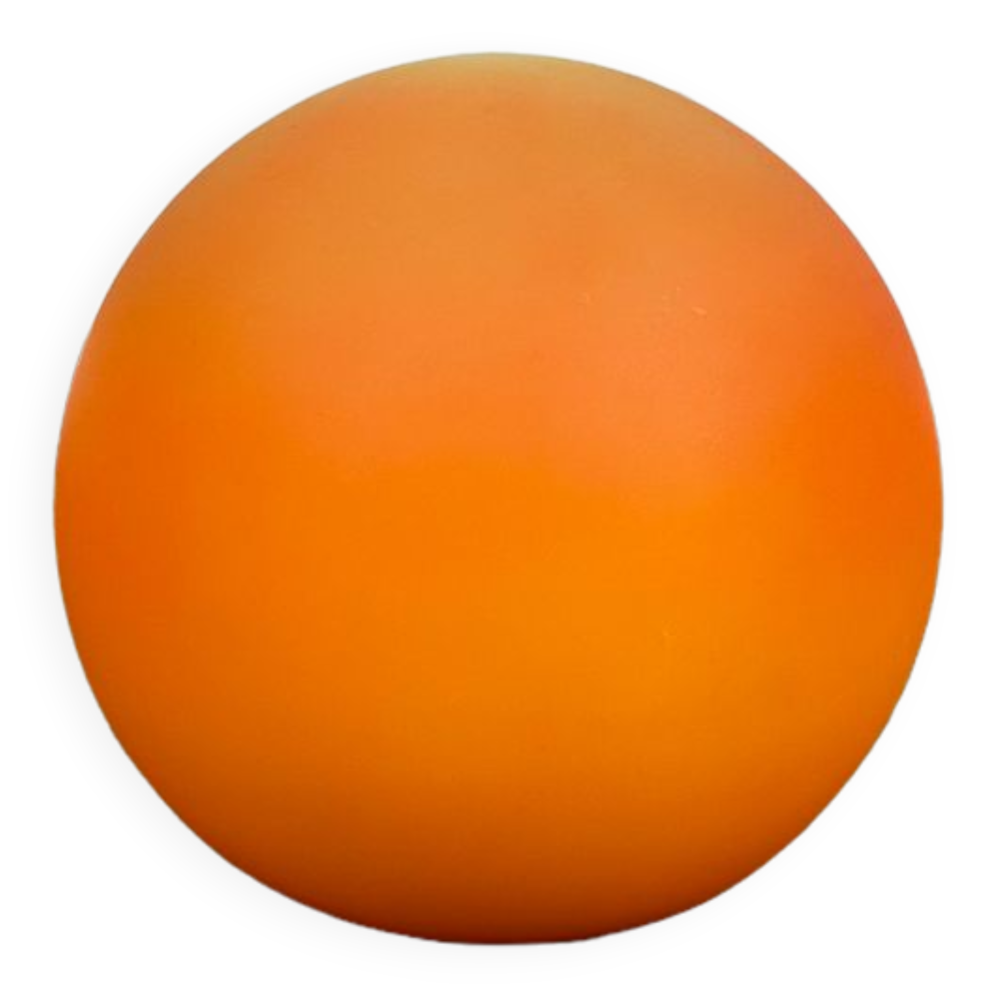 Space age orange ball lamp mini