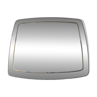 Large rectangular smoked mirror – 1970