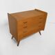 Commode scandinave pieds compas - Vintage 1960
