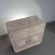 Split reed side board/cabinet 80 x 80 x 40 cm