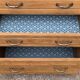 Buffet parisien vitré 1920 bois brut massif